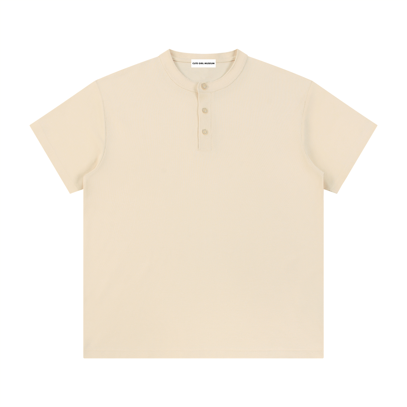 CGM Short Sleeve Henley Shirt