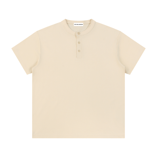 CGM Short Sleeve Henley Shirt