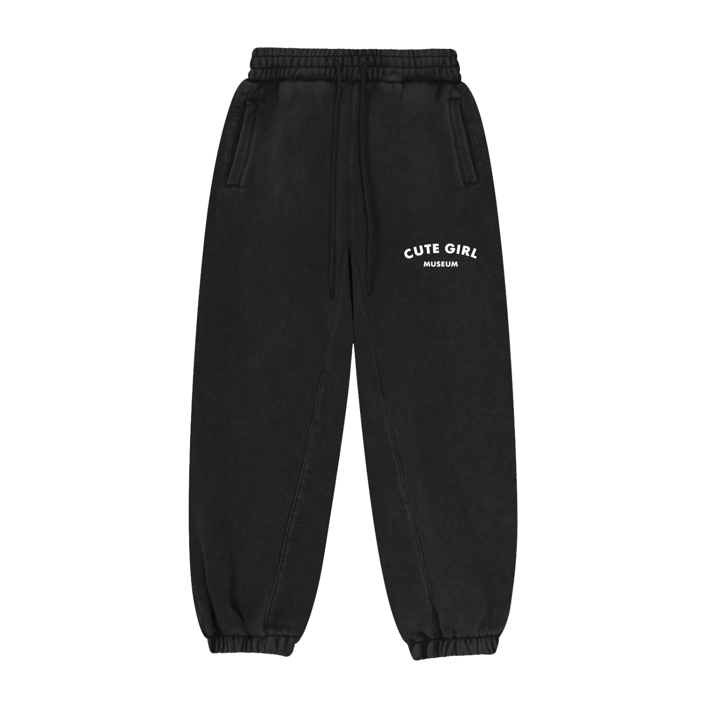 CGM Snow Wash Fleeced Joggers (3/3)