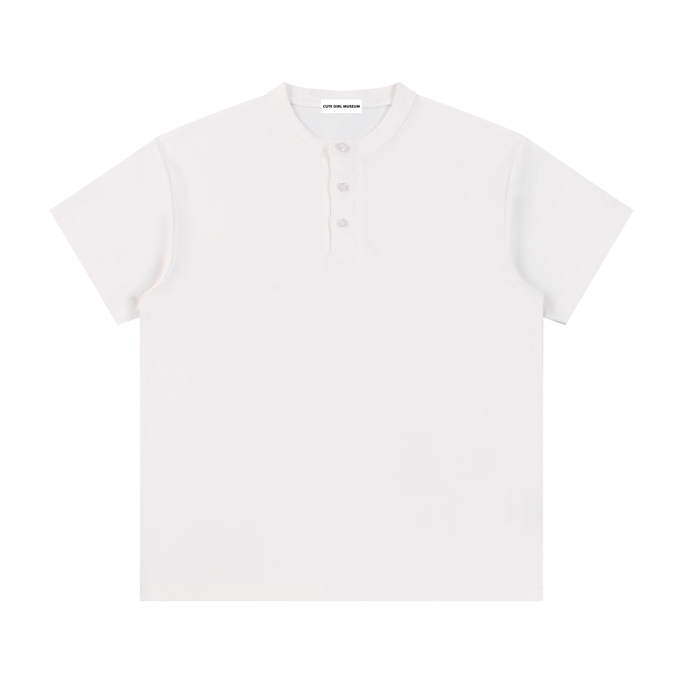 CGM Short Sleeve Henley Shirt