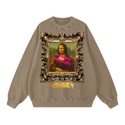 Acid Wash Oversize Sweatshirt - 360 GSM