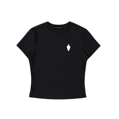 Essential Bodycon Crewneck T-Shirt
