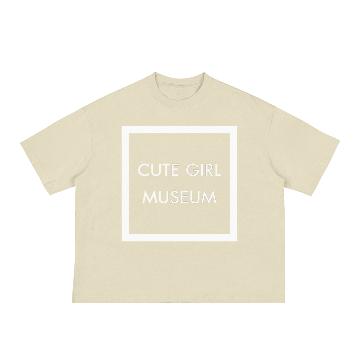 CGM Cute Girl Museum Box Logo Boxy Tee