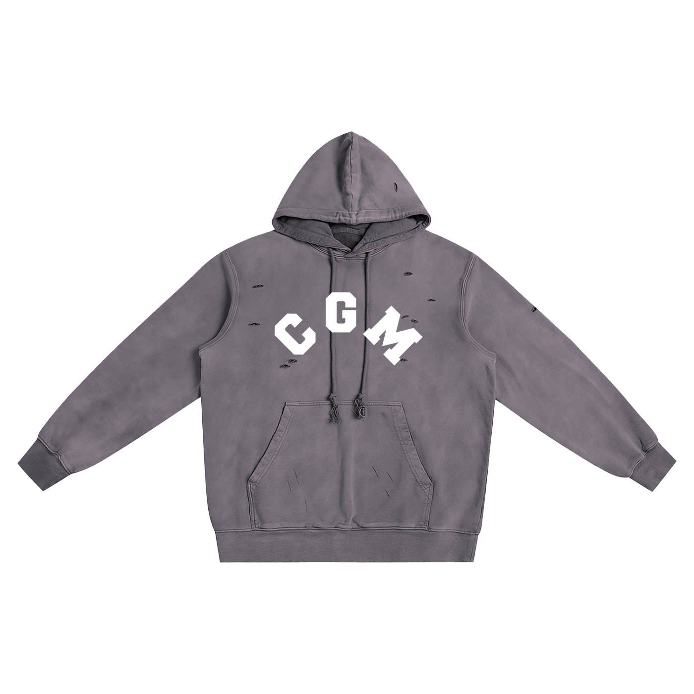 CGM Distressed Washed Hoodie