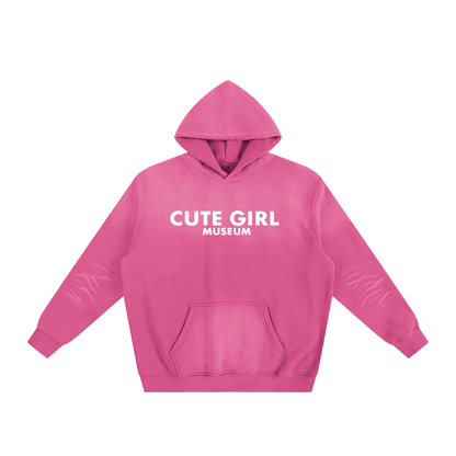 CGM Cute Girl Logo Sunfade Hoodie