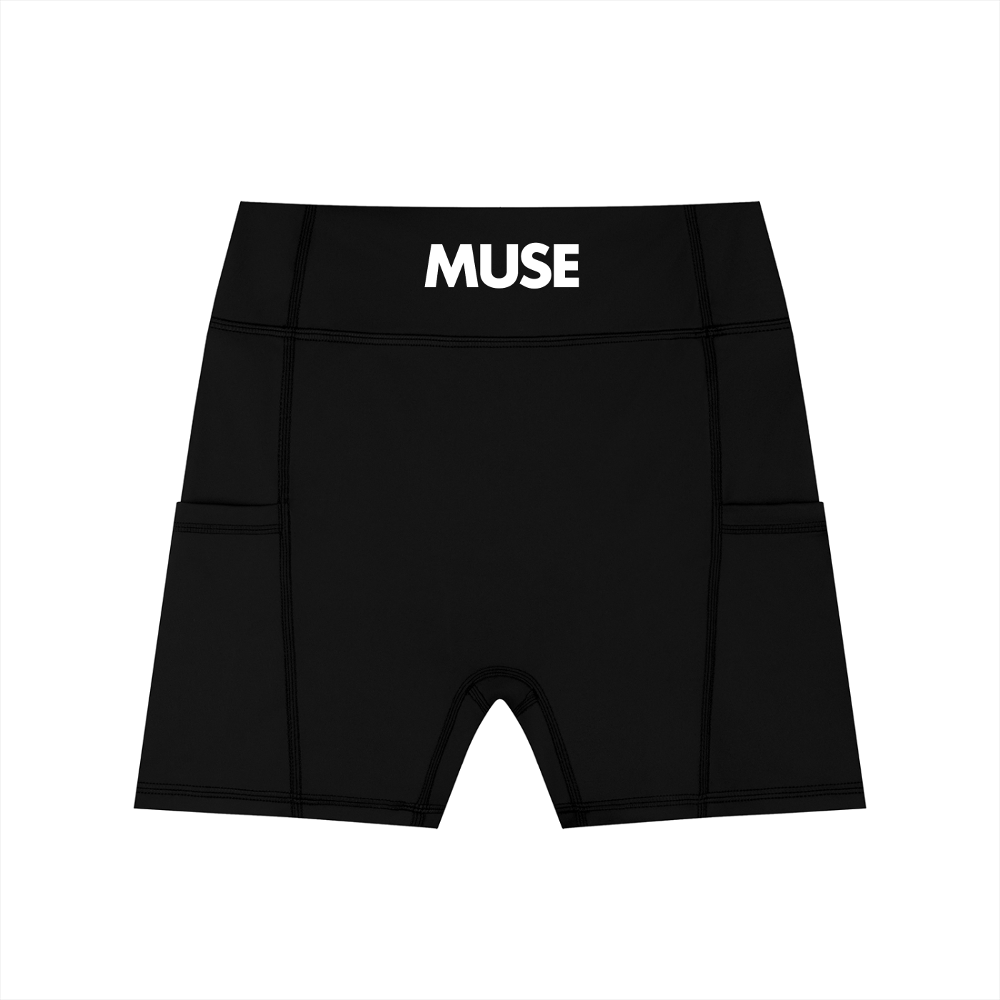 CGM Muse High-Waisted Pocket Gym Shorts