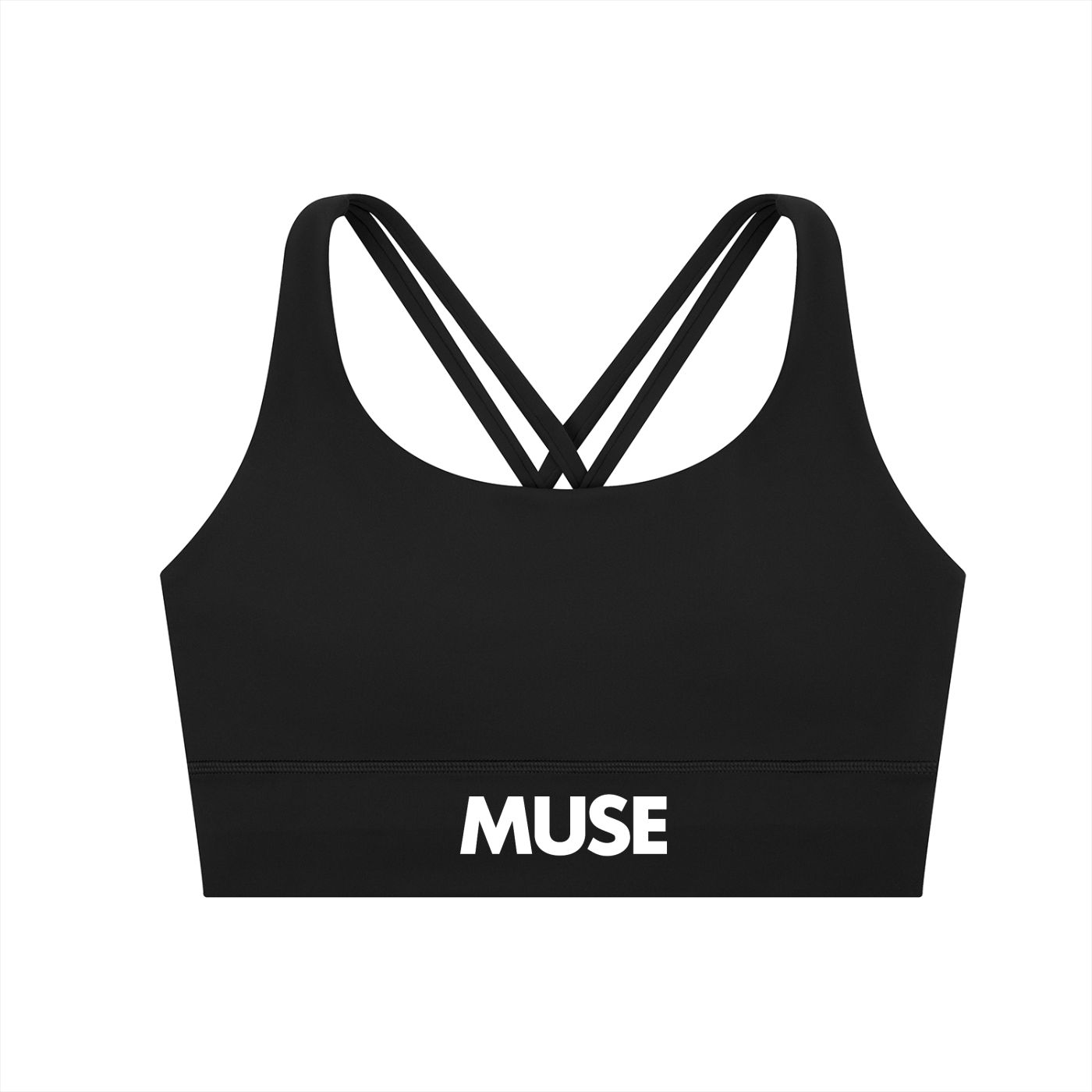 CGM Muse Cross Strap Sports Bra