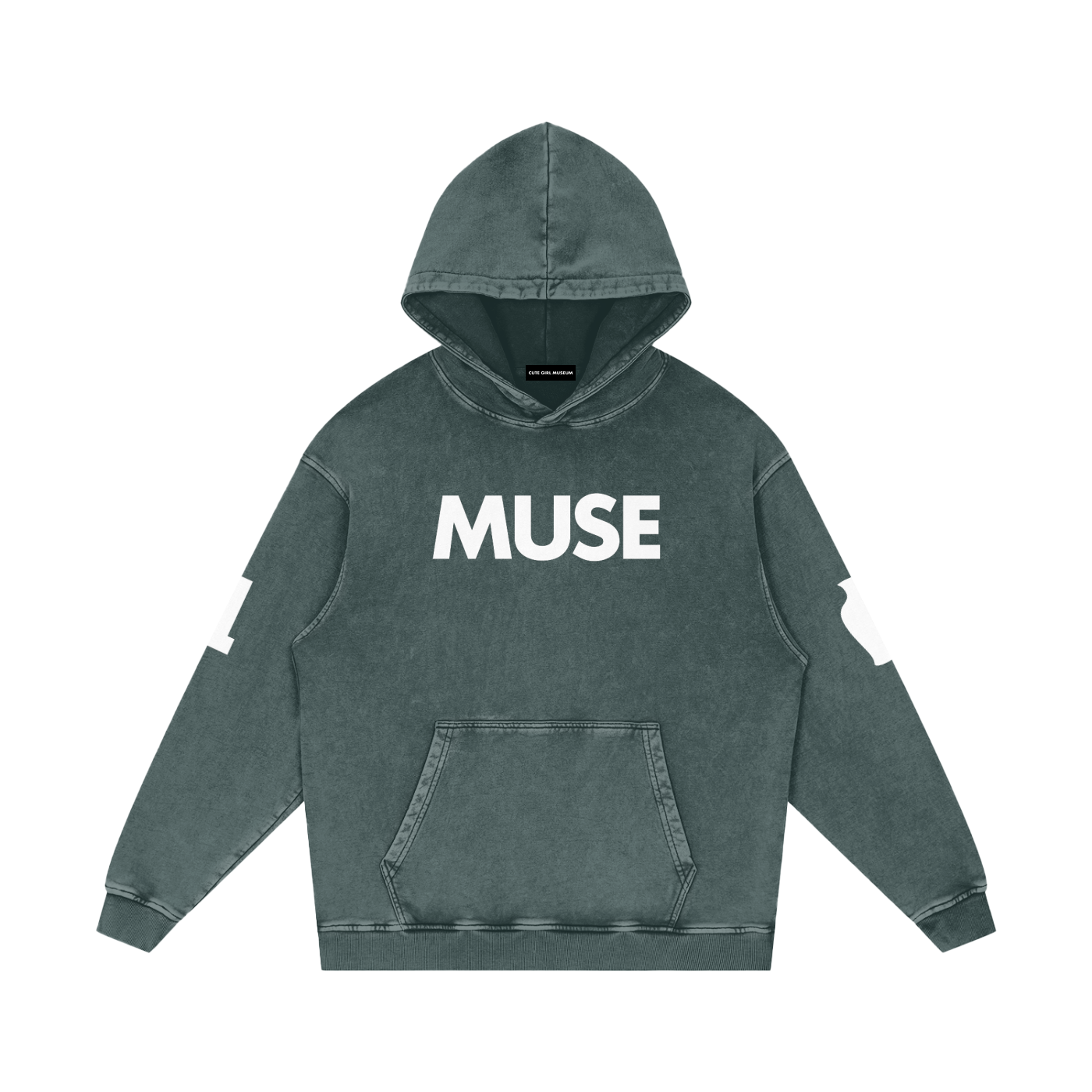 CGM Muse Icon Medley Snow Washed Hoodie