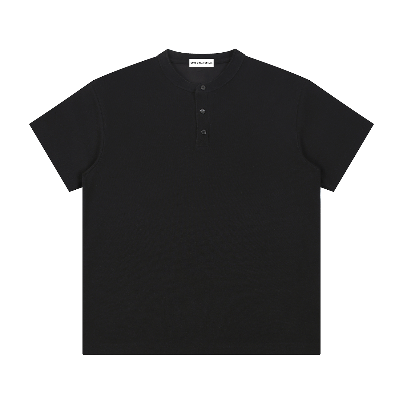 CGM Short Sleeve Henley Shirt