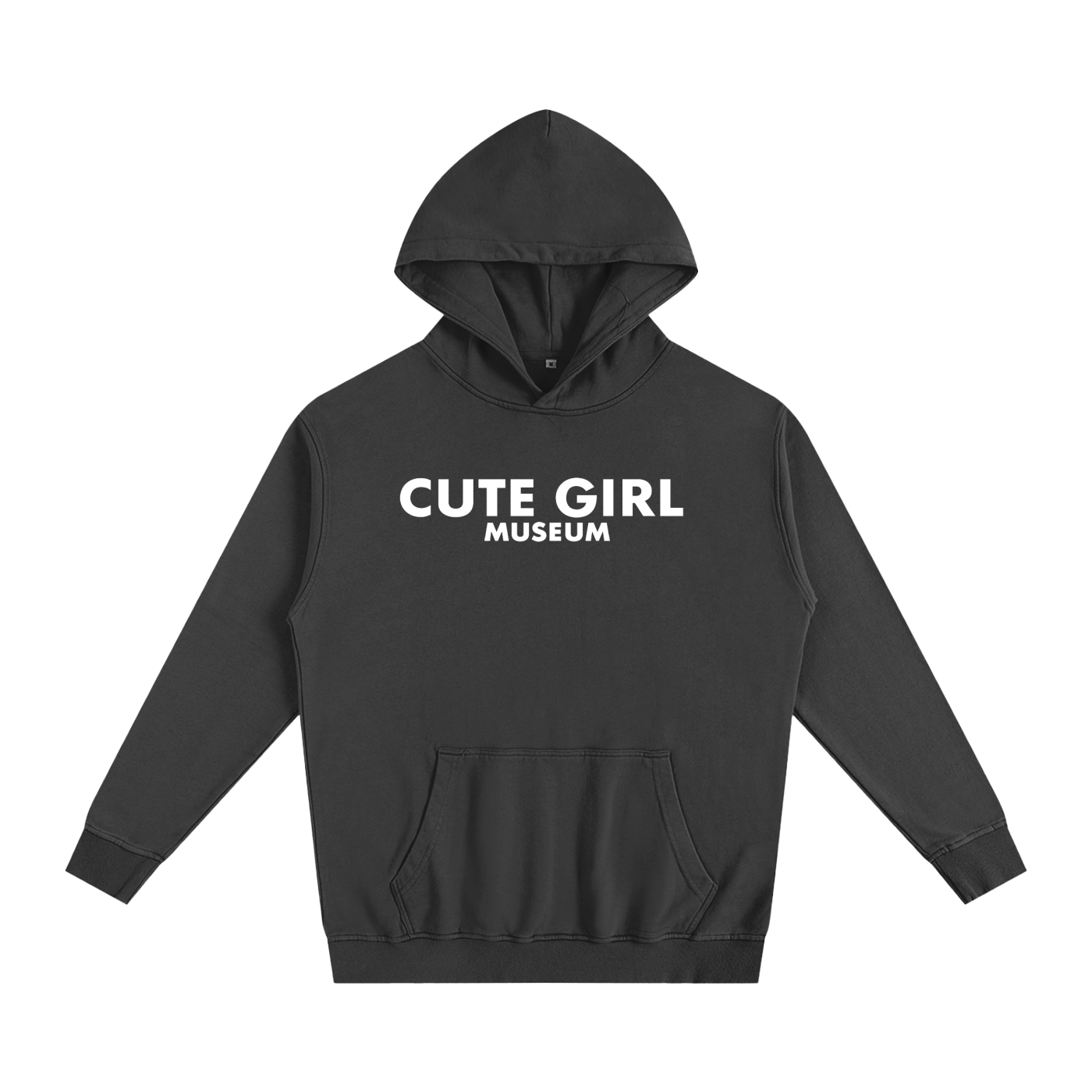 CGM Cute Girl Logo Oversized Essential Hoodie