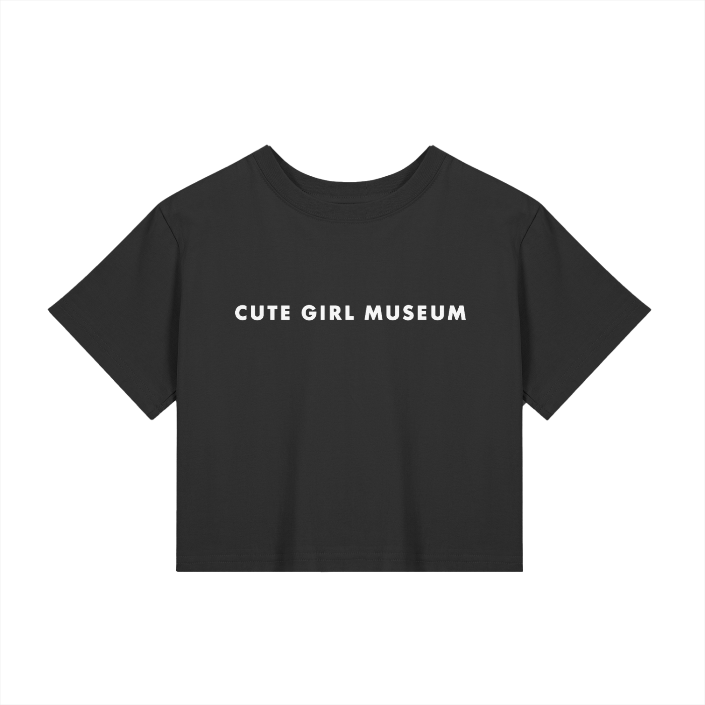 CGM Cute Girl Museum Baby Tee Blk