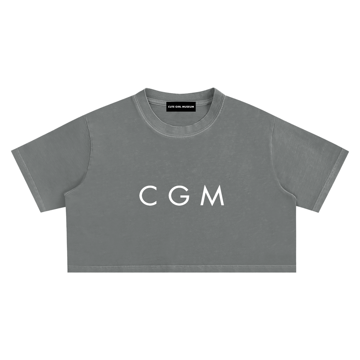 Snow Washed Crop Top