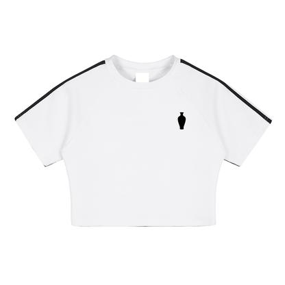 Taped Cooling Performance Crop Top