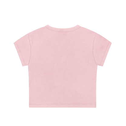 CGM Bouton Snow Washed Crop Tee