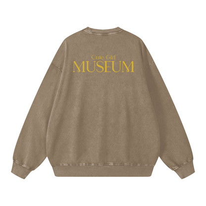 Acid Wash Oversize Sweatshirt - 360 GSM