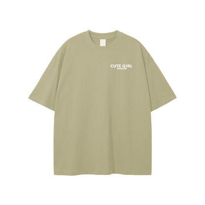CGM Left Chest Logo Get Cute Tee