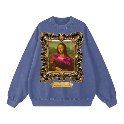 Acid Wash Oversize Sweatshirt - 360 GSM