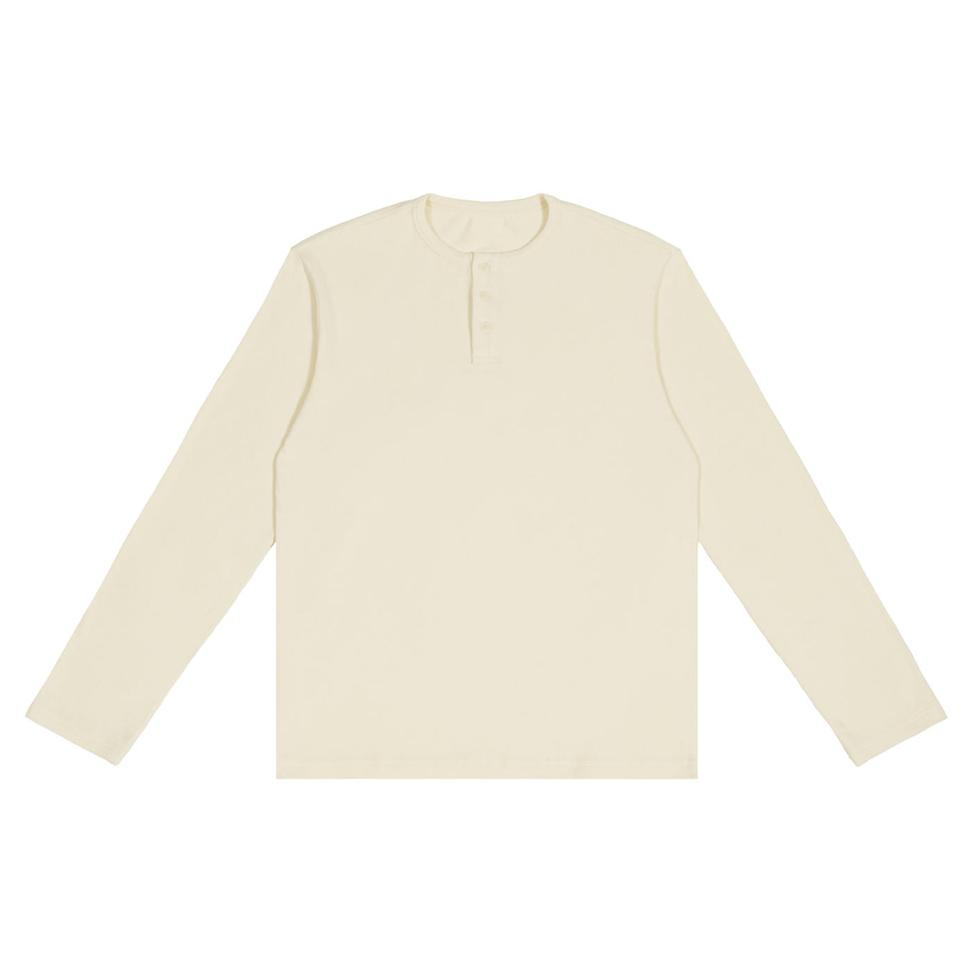 CGM Long Sleeve Henley Shirt