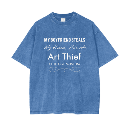 CGM Art Thief Snow Washed Tee