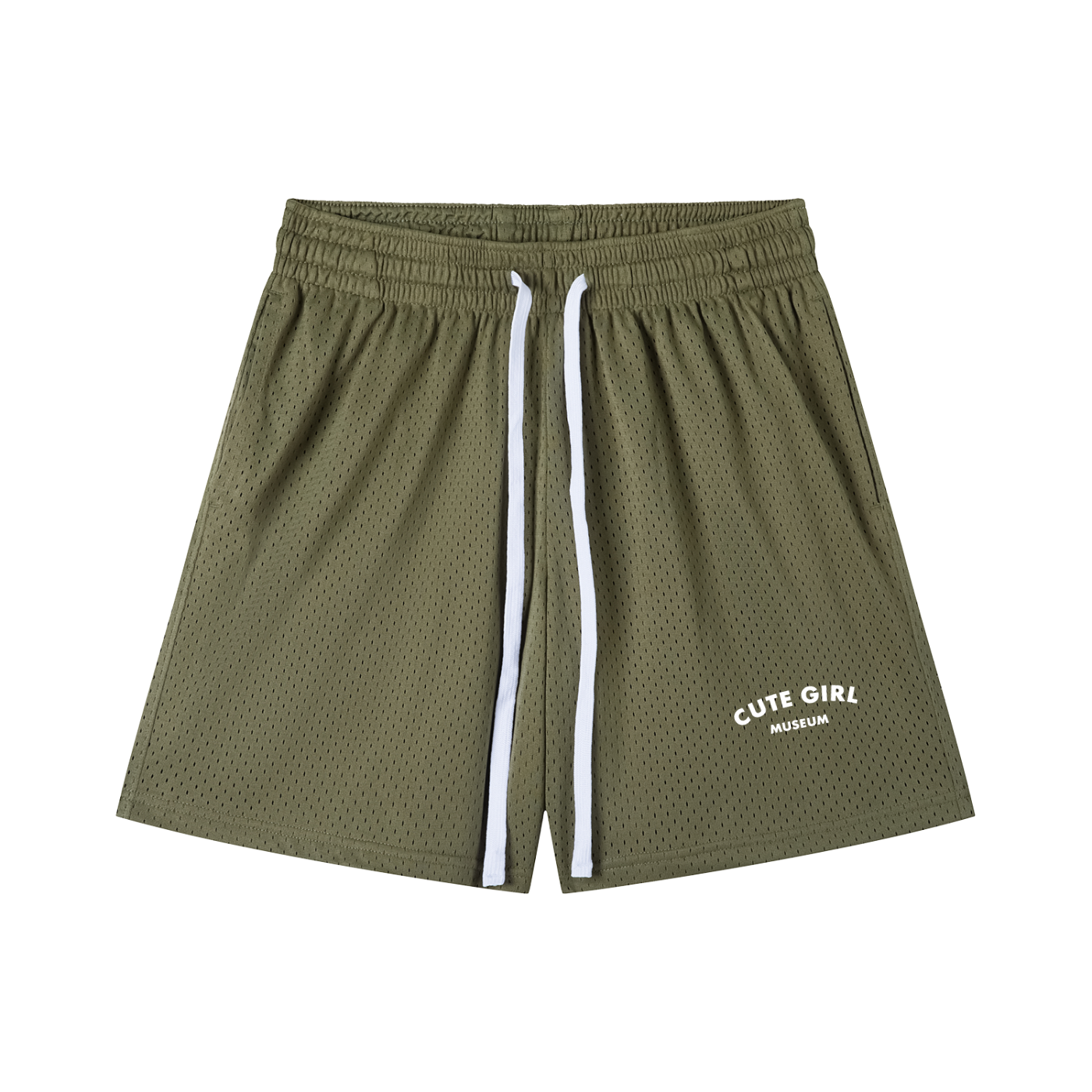 CGM Arch Logo Mesh Shorts