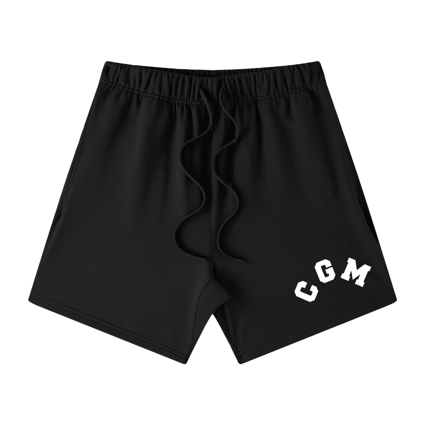 CGM Initials Classic Cotton Shorts