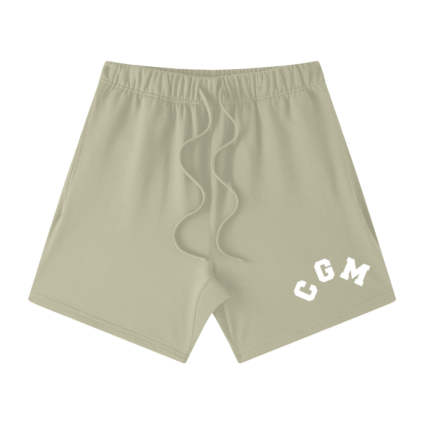 CGM Initials Classic Cotton Shorts