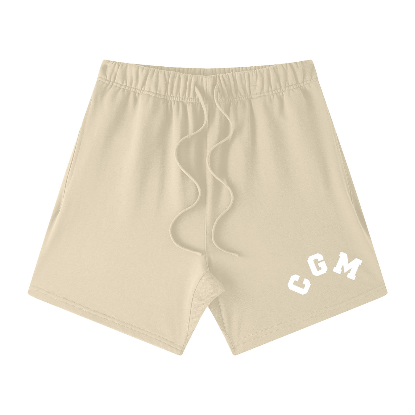CGM Initials Classic Cotton Shorts