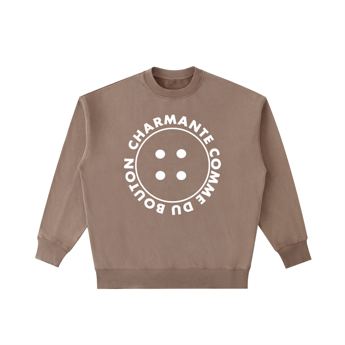 CGM Cute As A Button Vintage Wash Sweatshirt