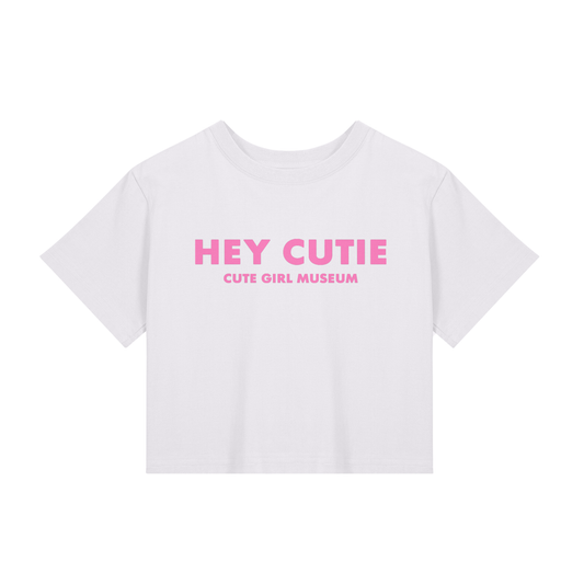 CGM Hey Cutie Baby Tee Pink