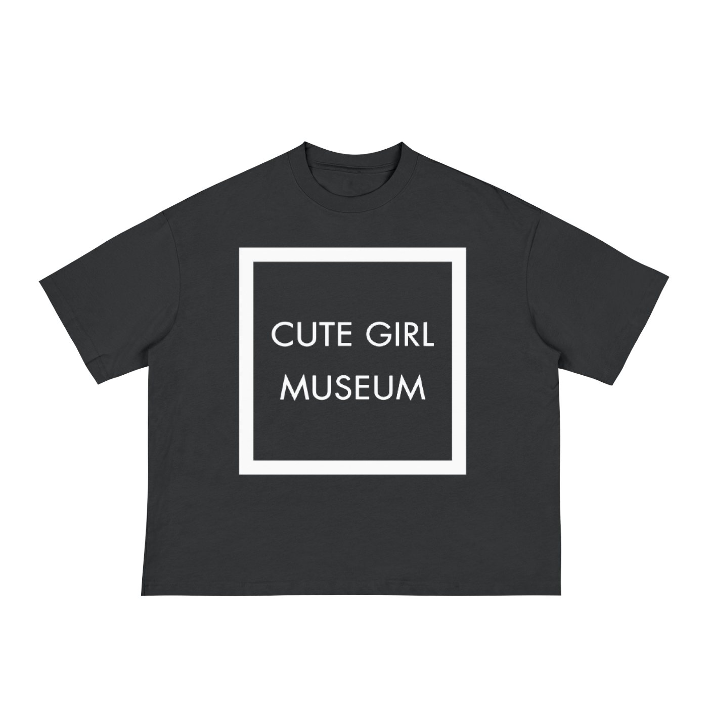 CGM Cute Girl Museum Box Logo Boxy Tee