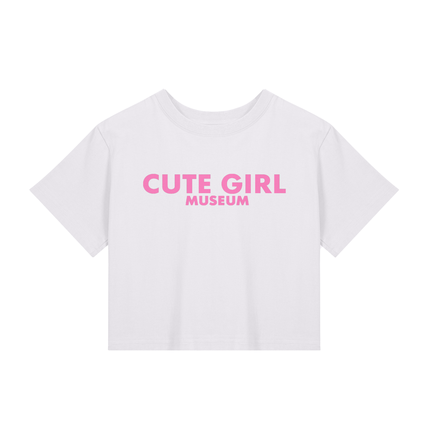 CGM Cute Girl Pink Logo Baby Tee